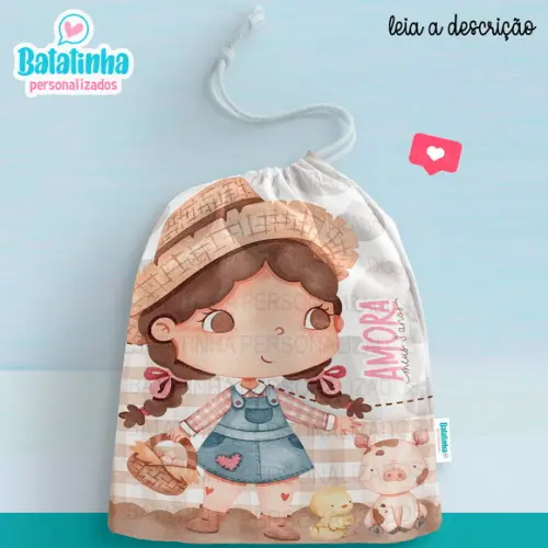 Sacolinha / Saquinho Surpresa - Fazendinha