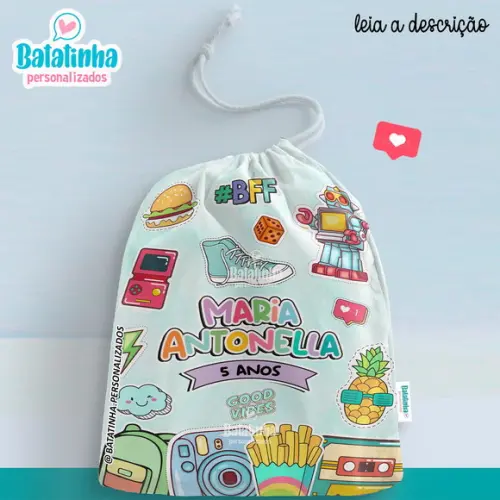 Saquinho Vsco personalizado