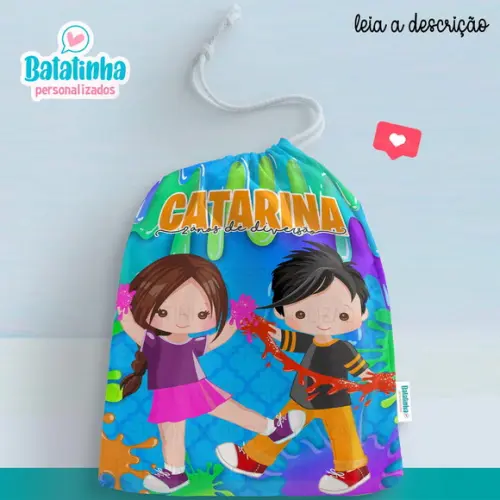 Saquinho Slime personalizado
