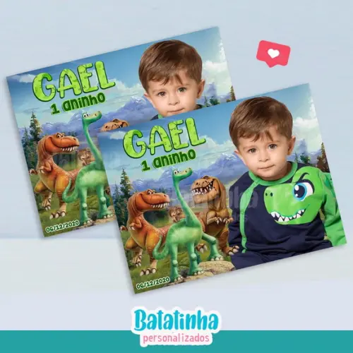 Imã de Geladeira - o Bom Dinossauro