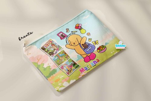 Necessaire personalizada Bobbie Goods Lembrancinha Festa