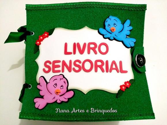 Livro Sensorial - Estimulação Psicomotora
