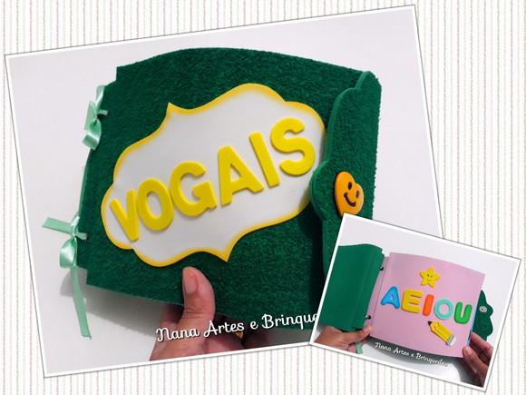 Livro Sensorial de Vogais