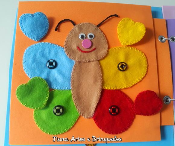 Livro Sensorial Pequeno