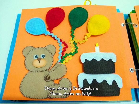 Quiet Book - Livro Sensorial