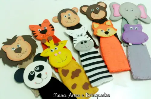 Dedoche Safari Kit com 10 Dedoches