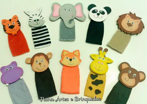 Dedoche Safari Kit com 10 Dedoches