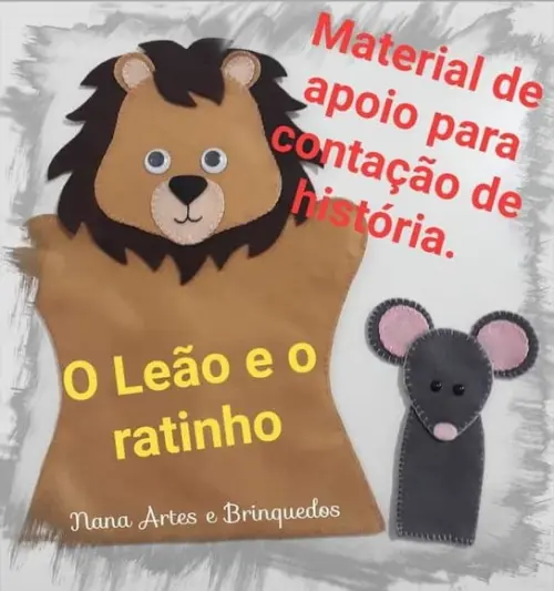Fantoche o Leão e o Ratinho