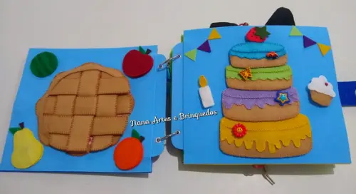 Livro Sensorial - Estimulação Psicomotora