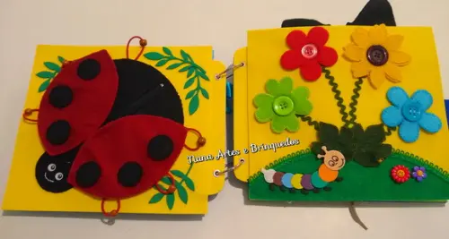 Livro Sensorial - Estimulação Psicomotora