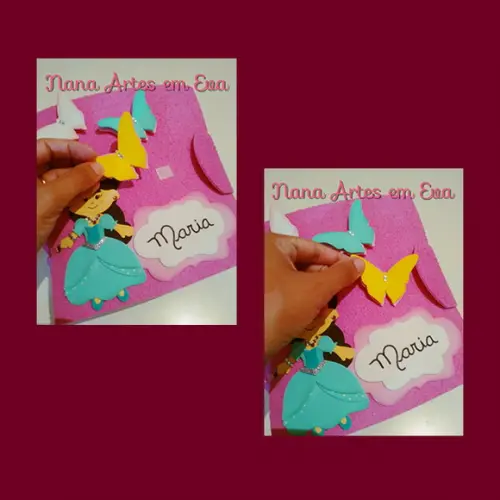 Livro Sensorial de Menina 18 Atividades