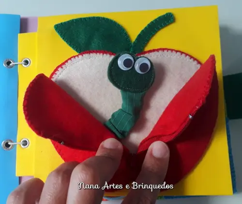 Livro Sensorial Pequeno