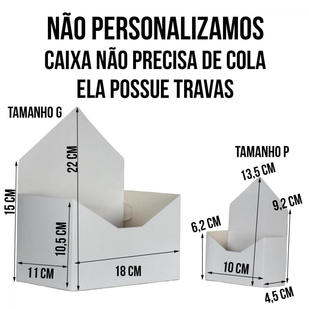 10 Embalagem Branca Para Flores e Presentes Kit de Café da Manh?