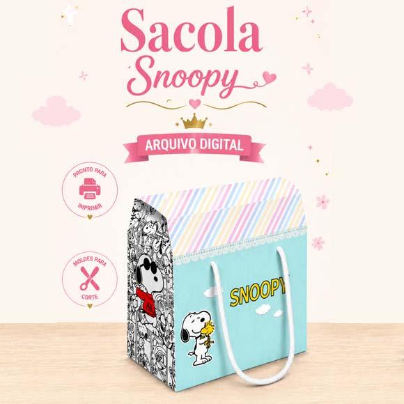 Arquivo Digital Sacola Snoopy