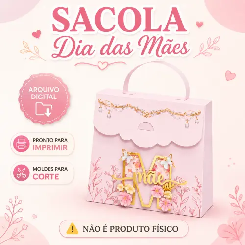 Arquivo Digital Sacola Dia das Mães