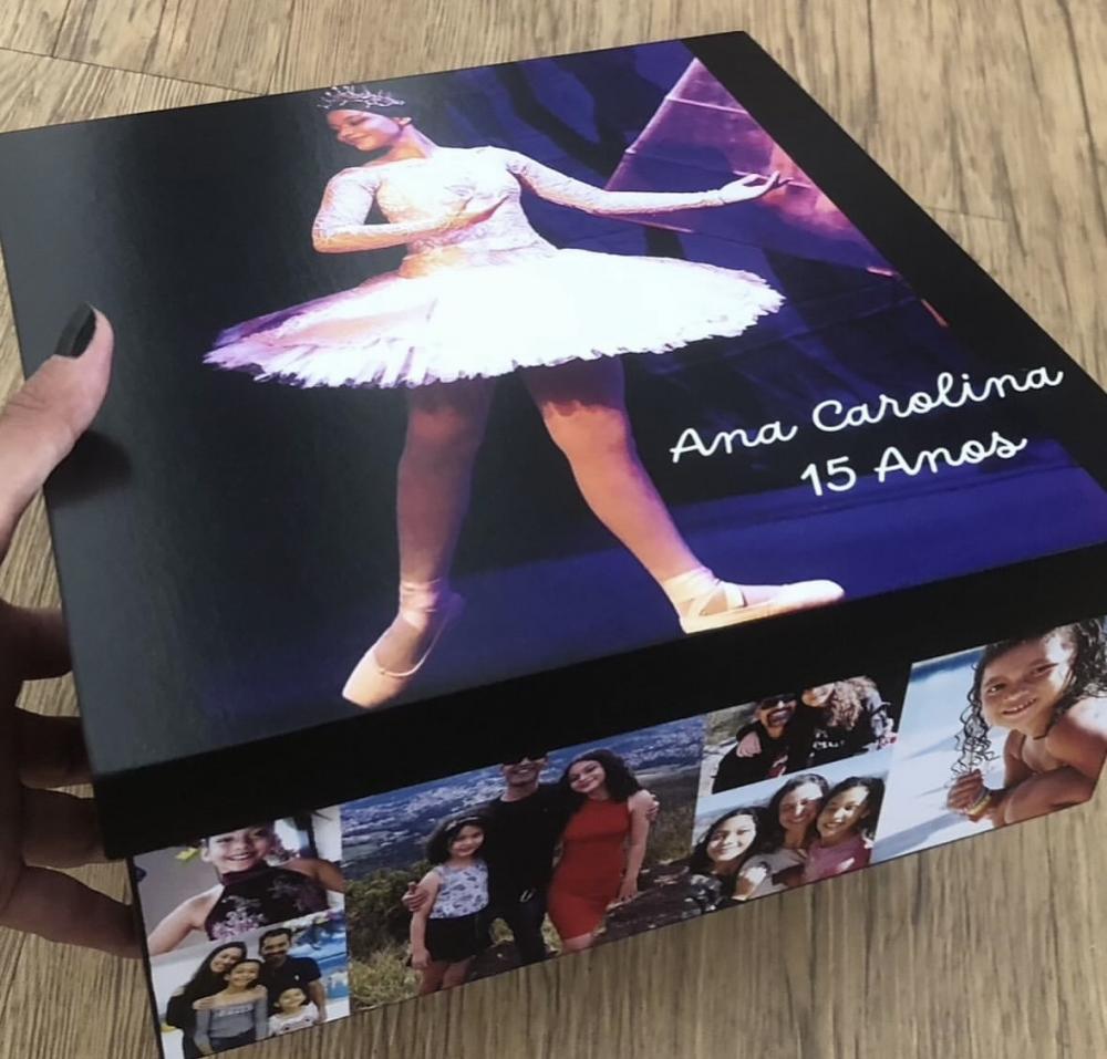 Caixa Personalizada com Fotos