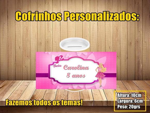 Cofrinho Personalizado Barbie