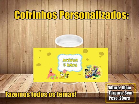 Cofrinho Personalizado Bob Esponja