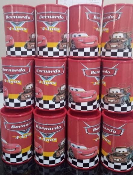 Cofrinho Personalizado Carros