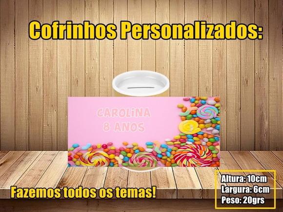 Cofrinho Personalizado Confeitaria