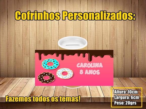 Cofrinho Personalizado Confeitaria