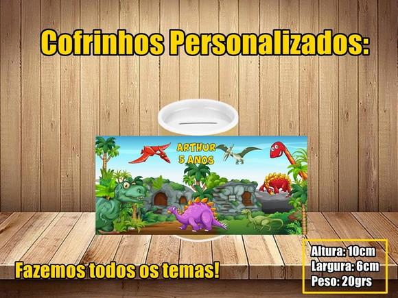 Cofrinho Personalizado Dinossauro