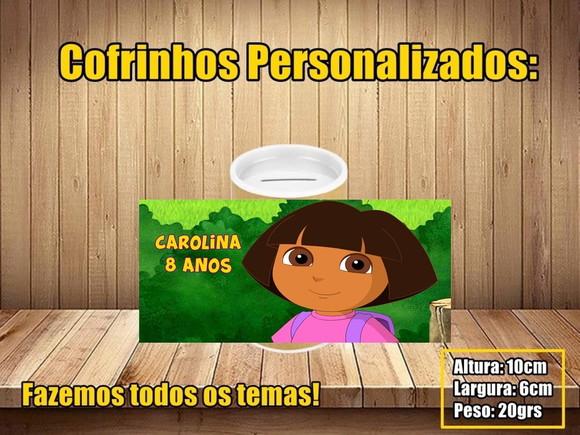 Cofrinho Personalizado Dora Aventureira