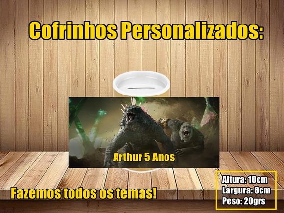 Cofrinho Personalizado Godzilla