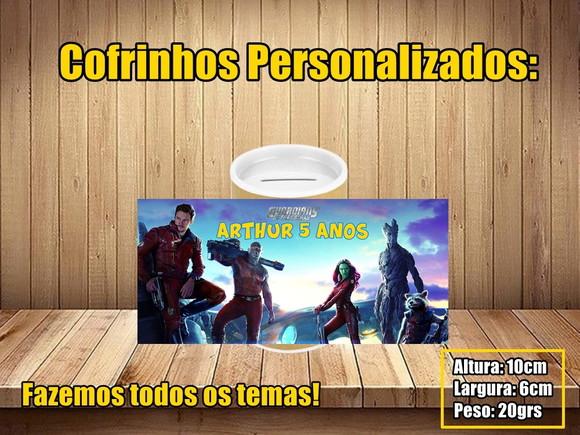 Cofrinho Personalizado Guardiões da Galáxia