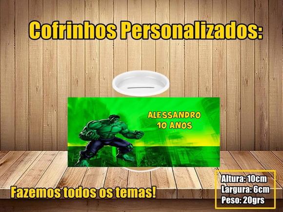 Cofrinho Personalizado Hulk