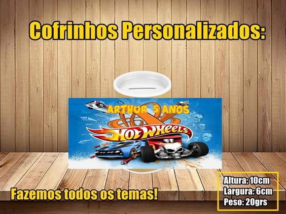 Cofrinho Personalizado Hot Wheels
