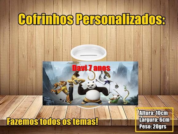 Cofrinho Personalizado Kung Fu Panda