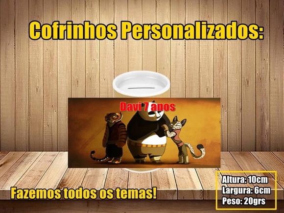 Cofrinho Personalizado Kung Fu Panda