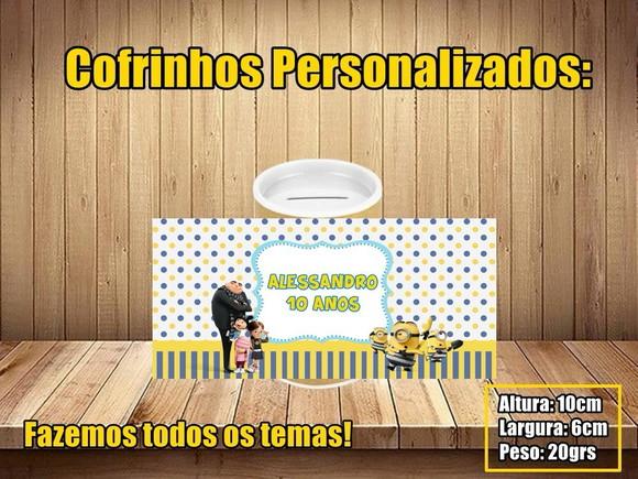 Cofrinho Personalizado Meu Malvado Favorito