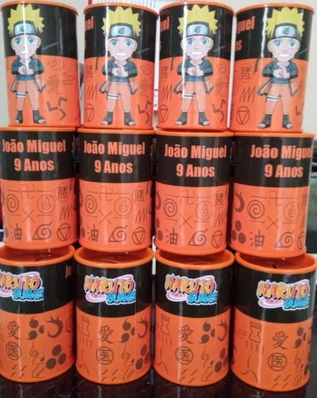 Cofrinho Personalizado Naruto