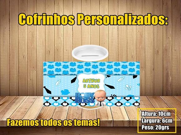 Cofrinho Personalizado Poderoso Chefinho