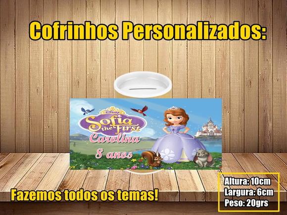 Cofrinho Personalizado Princesinha Sofia