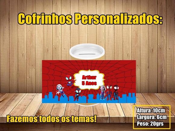 Cofrinho Personalizado Spidey e Seus Amigos Espetaculares