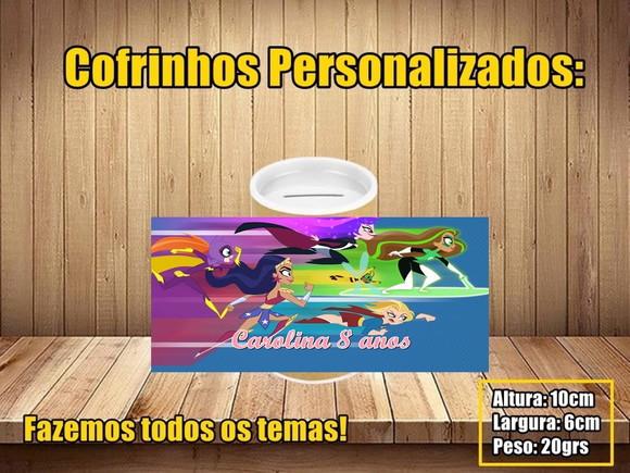 Cofrinho Personalizado Super Hero Girls
