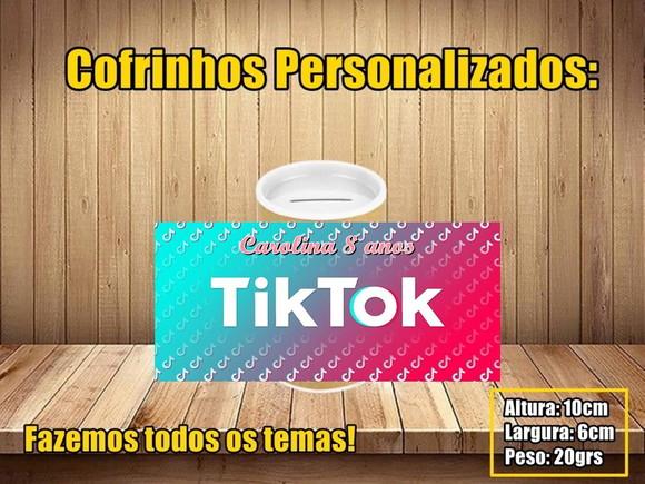 Cofrinho Personalizado Tik Tok