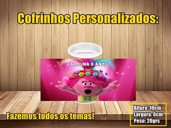 Cofrinho Personalizado Trolls