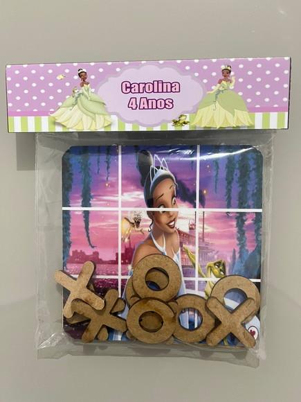 Jogo da Velha Personalizado a Princesa e o Sapo