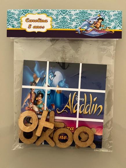 Jogo da Velha Personalizado Aladdin