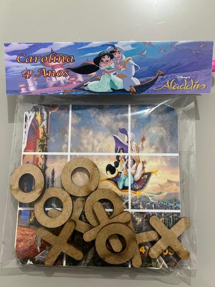 Jogo da Velha Personalizado Aladdin