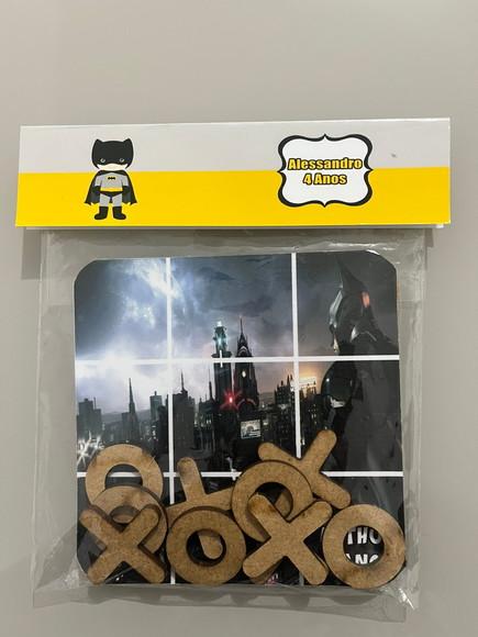 Jogo da Velha Personalizado Batman