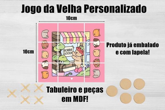 Jogo da Velha Personalizado Bobbie Goods