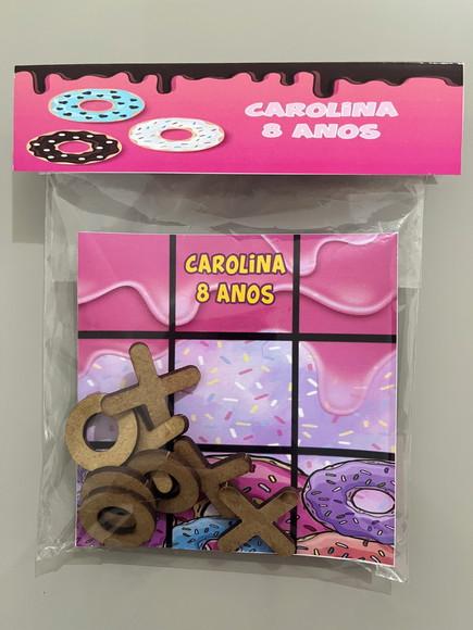 Jogo da Velha Personalizado Confeitaria