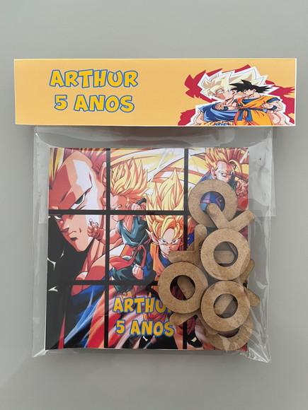 Jogo da Velha Personalizado Dragon Ball Z