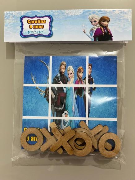 Jogo da Velha Personalizado Frozen
