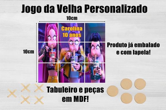 Jogo da Velha Personalizado Guerreiras do Kpop